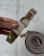 Obroża klasyczna Sand Velvet - obrazek 3